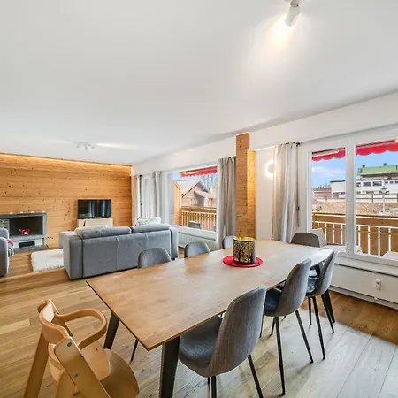 In The Heart Of Crans, Fireplace And Parking Daire *