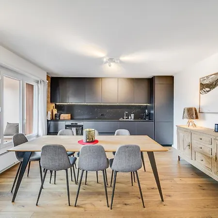 In The Heart Of Crans, Fireplace And Parking Apartment *