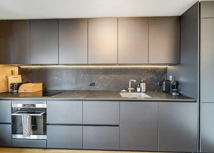 In The Heart Of Crans, Fireplace And Parking 아파트