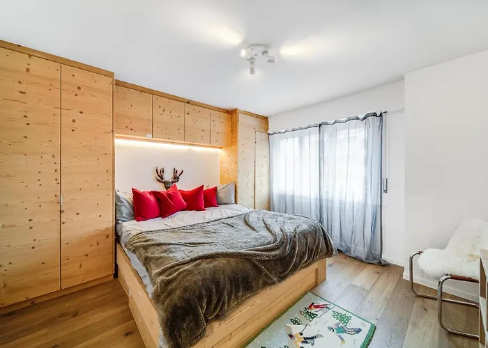 In The Heart Of Crans, Fireplace And Parking 아파트 크란스몬타나