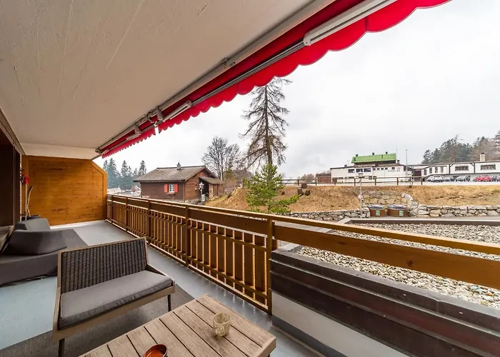 In The Heart Of Crans, Fireplace And Parking 아파트 크란스몬타나