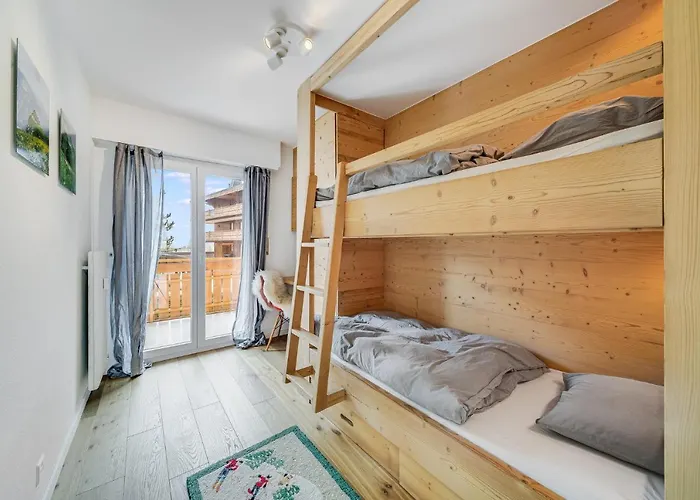 In The Heart Of Crans, Fireplace And Parking 아파트 *